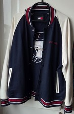 Tommy jeans collegejacke m - jeans, gr.