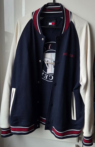 Tommy jeans collegejacke - jeans, gr.