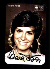 Mary roos autogrammkarte - mary,