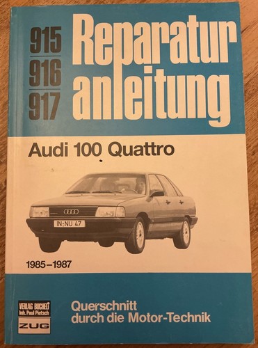 Reparaturanleitung audi 100 - audi, c3