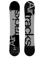 AIRTRACKS Snowboard Silver Extra Wide Camber Allmountain 155 159 161 165 cm