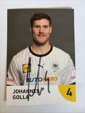 Orig autogrammkarte handball - orig.,