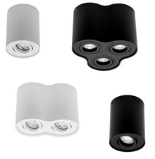 Aufbauleuchte Aufbaustrahler Deckenlampe EDO SKAND Deckenleuchte mit PHILIPS LED