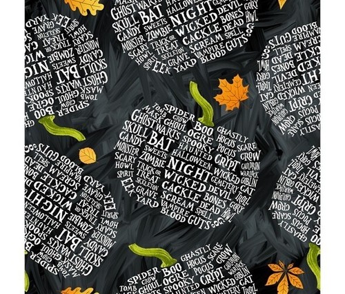 Fat quarter blanko - quarter, halloween