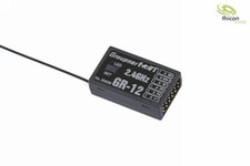 Empfänger GR-12 HoTT, 2,4 GHz, 6 Kanal Graupner 33506