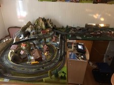 Märklin HO Komplettanlage mit Centralsteuerung und Zügen