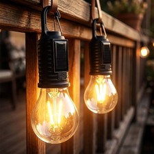 Solar LED Glühbirne dimmbar +