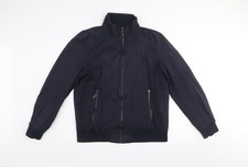 6th Sense Bomberjacke Herren Blau Größe M Regular Fit Full Zip
