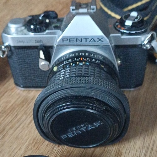 Pentax super 35mm slr - me,