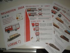 NPE Gesamtprogramm Neuheiten 2024 Katalog Modellbahnzubehör  Bausätze Borgward