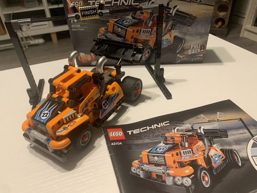 Lego technic race truck - race,