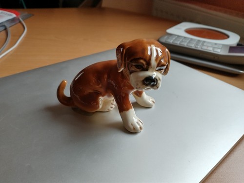 Goebel porzellan hund - hund, welpe
