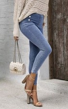 Tolle enganliegende Stretch 7/8 Jeans  Gr.. 36 Neu