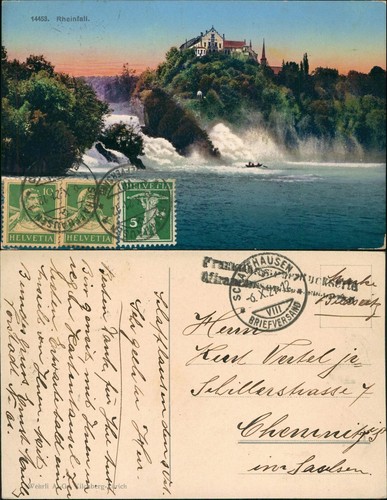 Ansichtskarte neuhausen - ansichtskarte, am