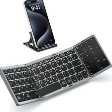 Faltbare bluetooth tastatur - faltbare,
