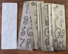 Cuttlebug - Stanzalphabete - verschiedene Sets