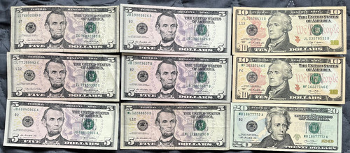 Historische banknote usa 10 - historische,