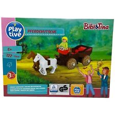 BIBI &TINA Pferdekutsche Klemmbausteine Blocksberg Play Tive INKgrafiX TOYS A164