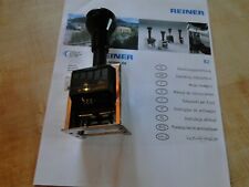 Reiner B2 Paginierstempel Numeroteur 4 Intervalle  schwarz, 6 stellig,
