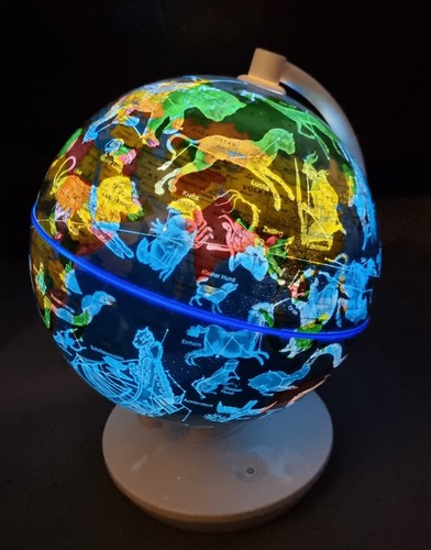 Globus beleuchtet mit