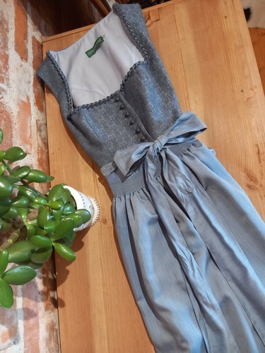 Country line dirndl blau - country,