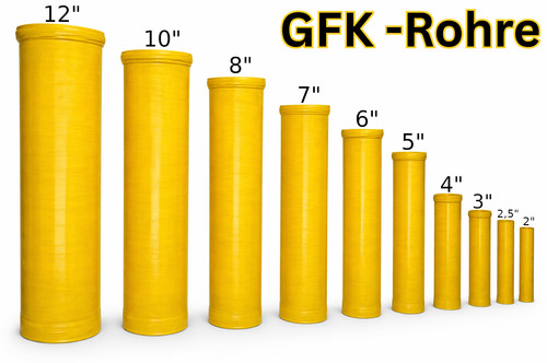 Gfk rohr deko - gfk, |