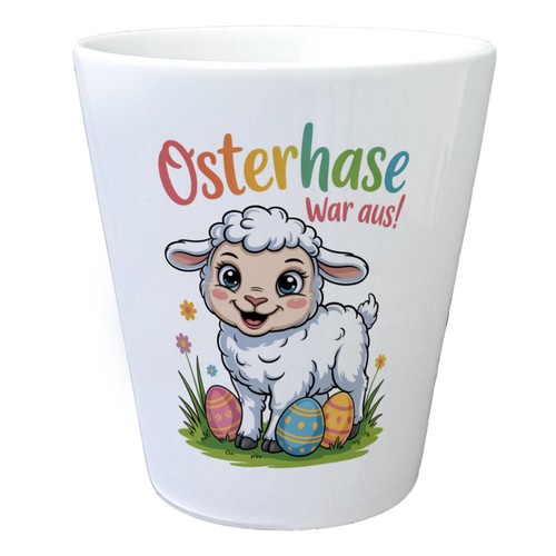 Osterlamm blumentopf - osterlamm,