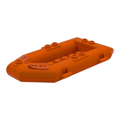 Lego schlauchboot blau orange - schlauchboot,
