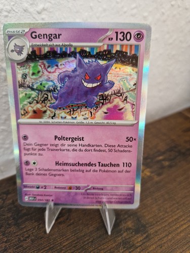 Pokémon gengar 094 - pokémon, 094/165