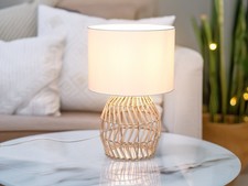 Tischleuchte im Boho Stil