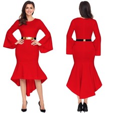 Elegantes glockenkleid - elegantes,