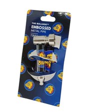 Metallpfeife Bulldog, inkl. 5