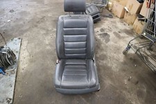 VW Touareg 7L Sitz Fahrersitz links Anthrazit Leder Sitzheizung Elektr. Memo =G