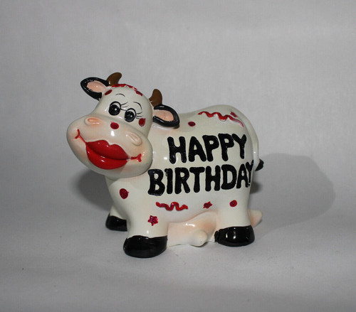 Money box cow happy - box,