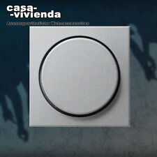 Abdeckung Drehdimmer GIRA Standard 55®, E2®, Glasrahmen KLEIN55 - Alu