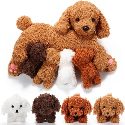 Pflegender hund stofftier mit - hund,