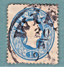 BRIEFMARKE 1861 ÖSTERREICH