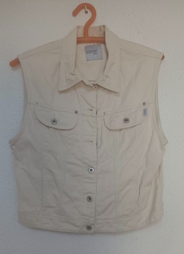 Esprit ärmellose jeansweste - esprit,