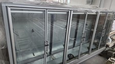 Neu Supermarkt Wandkühlregal und Kühlaggregat mit 6 türen   3850x900x2050 mm