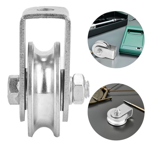 Durable steel single - single, pulley