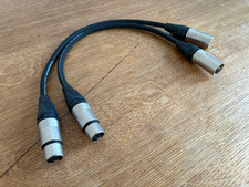 Sommer SC-GALILEO 238 – XLR-Kabel (Stereo-Paar) 40 cm – 3-pol, „Highflex“