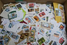 Briefmarken Mega Kiloware Bund nur Euromarken 1kg, nichts entnommen wie bekommen
