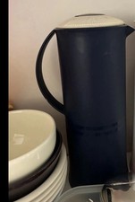 Tupperware Thermoskanne Thermowächter C15 1 Liter Kaffeekanne Tee Indigo/Blau