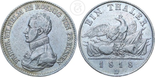 Altdeutschland 1818 d - 1818,