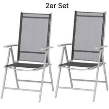 2er Milano Klappsessel Gestell