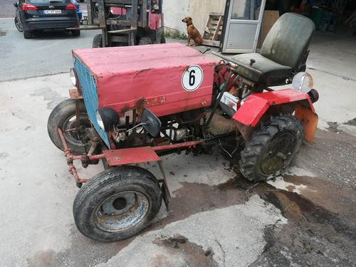 Eigenbau traktor mit hydraulik - eigenbau,