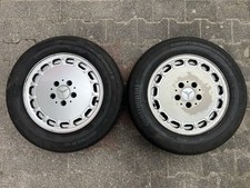 Mercedes W126 R107 1x Alufelge Gullideckel 7Jx15H2 ET25 ORIGINAL 1264003002 TOP!