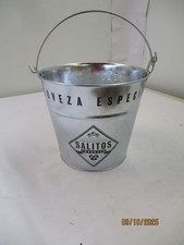 L-BEN46a: 3 Getränkekühler Eimer Bier "Salitos" ca. 19,5x22,5cm