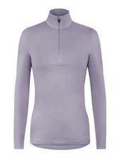 Damen Merino Oberteil Zip