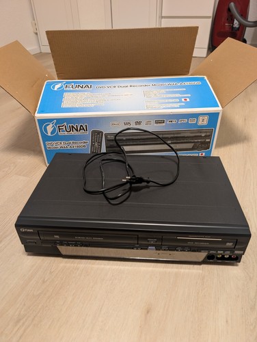 Funai w4a a4180db vhs dvd - vhs,